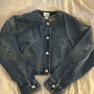 Cropped Denim Jacket